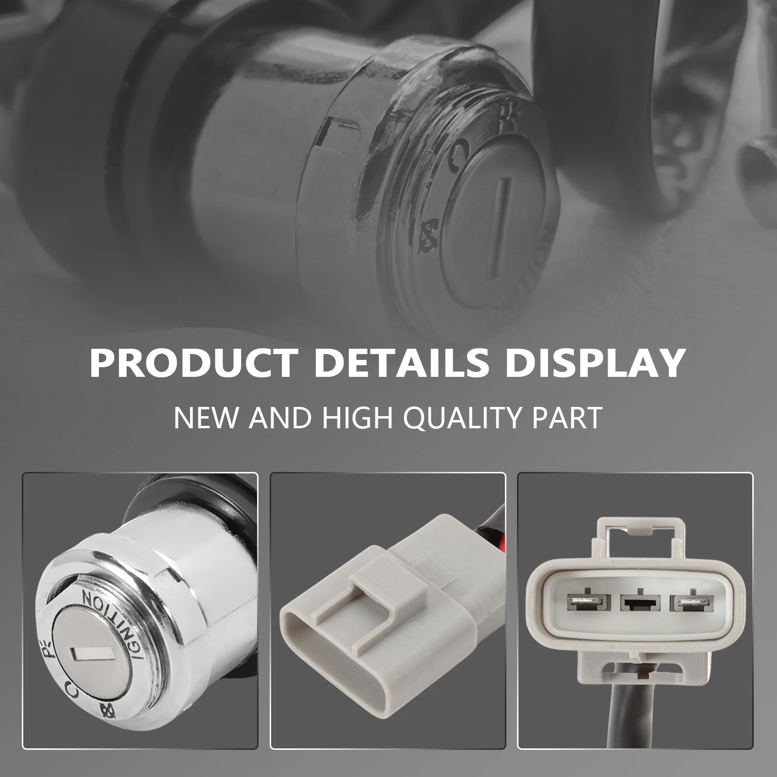 7020-010100 مجموعة قفل غطاء الوقود قابل للقفل مع مفتاحين لـ CF Moto 450, 520, 550, 625, 800, 850, 1000 CForce EU4+EU5 #4