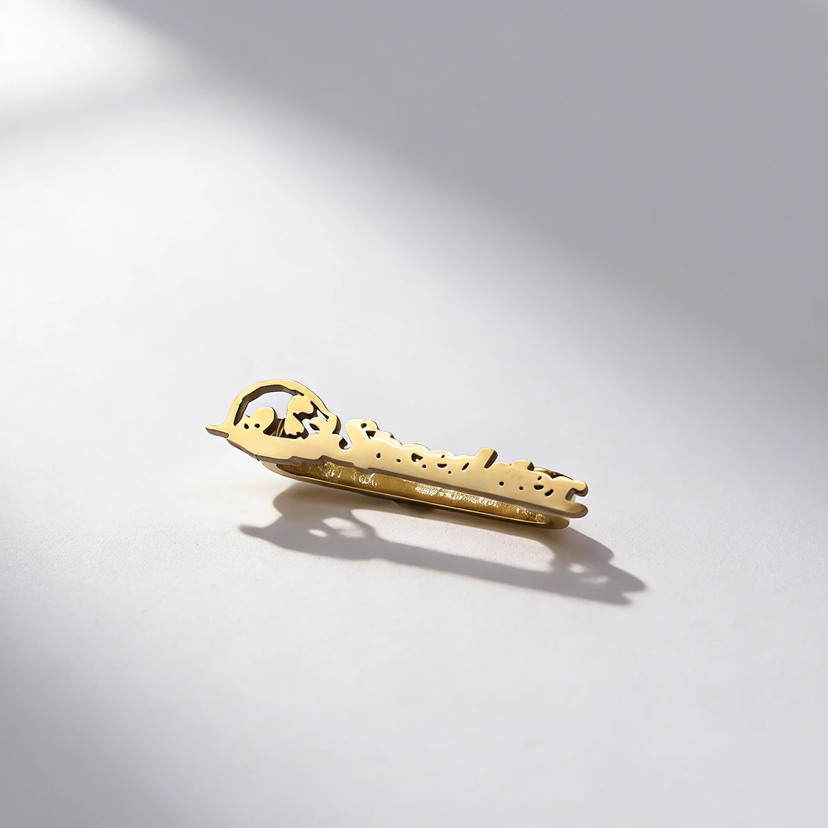 Chandler Star & Moon Custom Name Watch Band Clips, 20mm/22mm Celestial Style, Perfect Gift for Night Sky Lovers