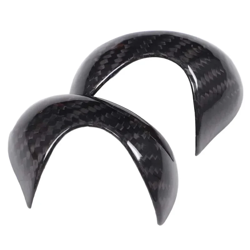 

Для Mercedes Benz Smart 451 Fortwo 09-15 из настоящего углеродного волокна, центральная крышка управления, крышка переключения передач, накладка на голову, автомобильные аксессуары