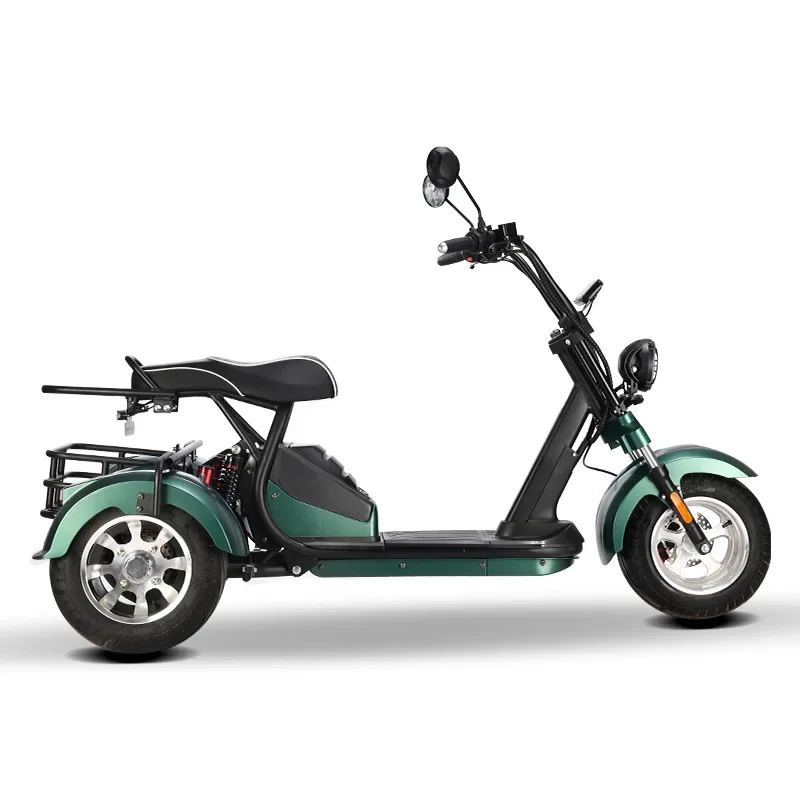 Adult Electric Motorcycle Scooter Tricycle 2000W Electric Citycoco motocicleta eléctrica