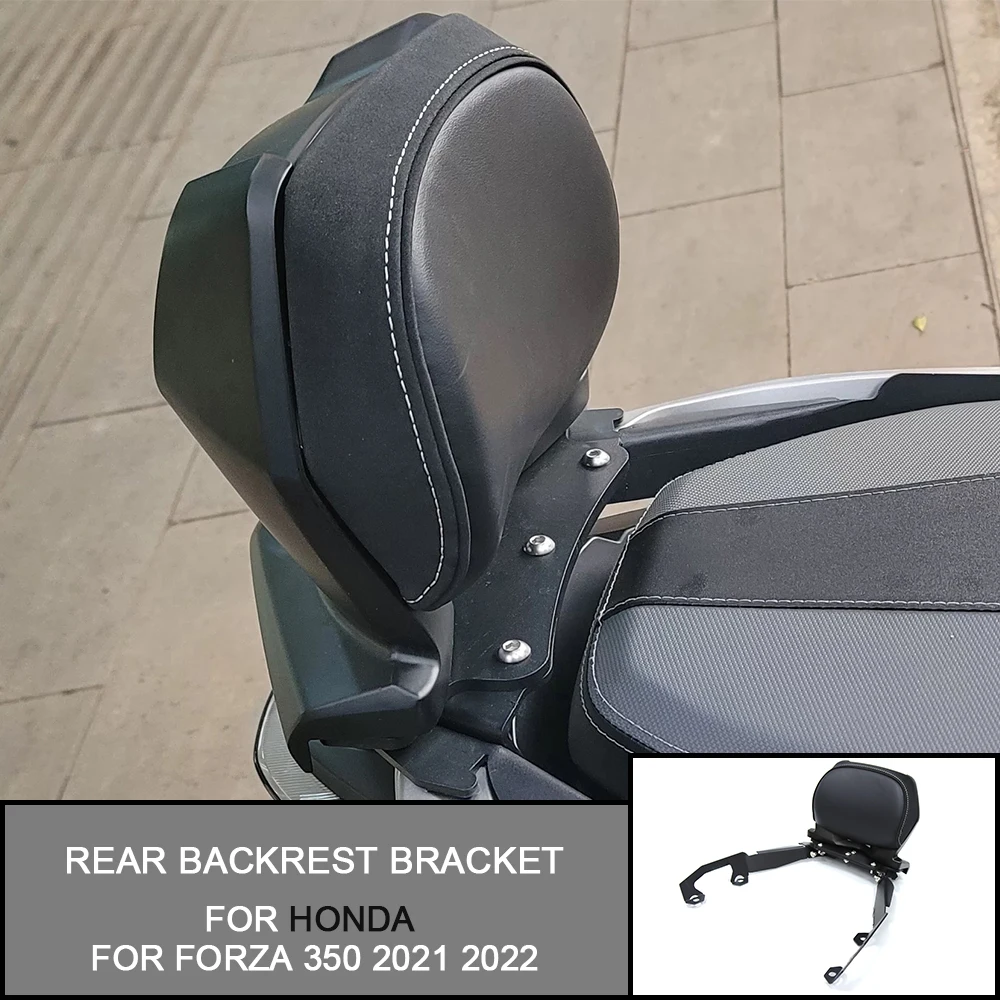 Rear Backrest Cushion For Honda For FORZA350 For forza350 2021-2022 Motorcycle Passenger Backrest Rear Seat Back Rest Lazy Back