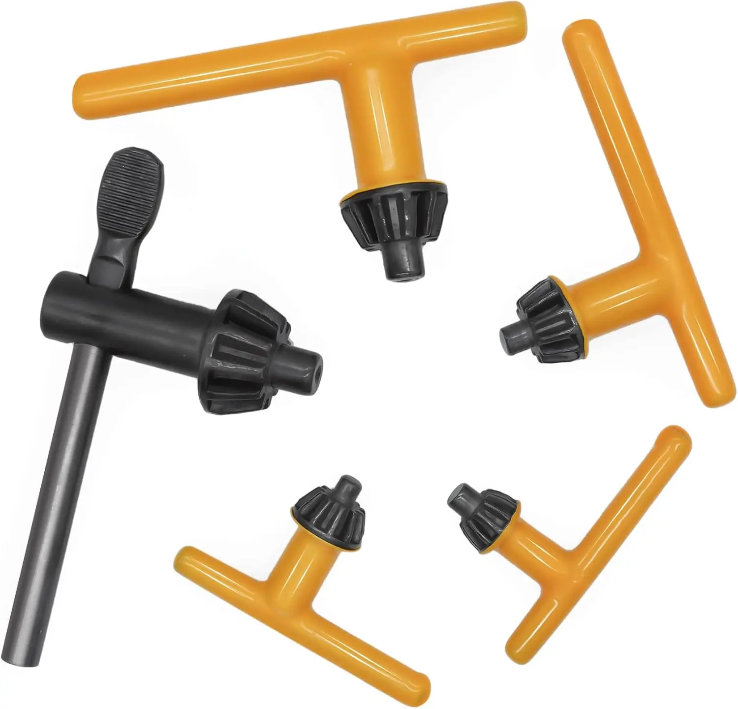 

Сменный ключ для патрона электродрели, 5 размеров (3/4", 5/8", 1/2", 3/8", 1/4")