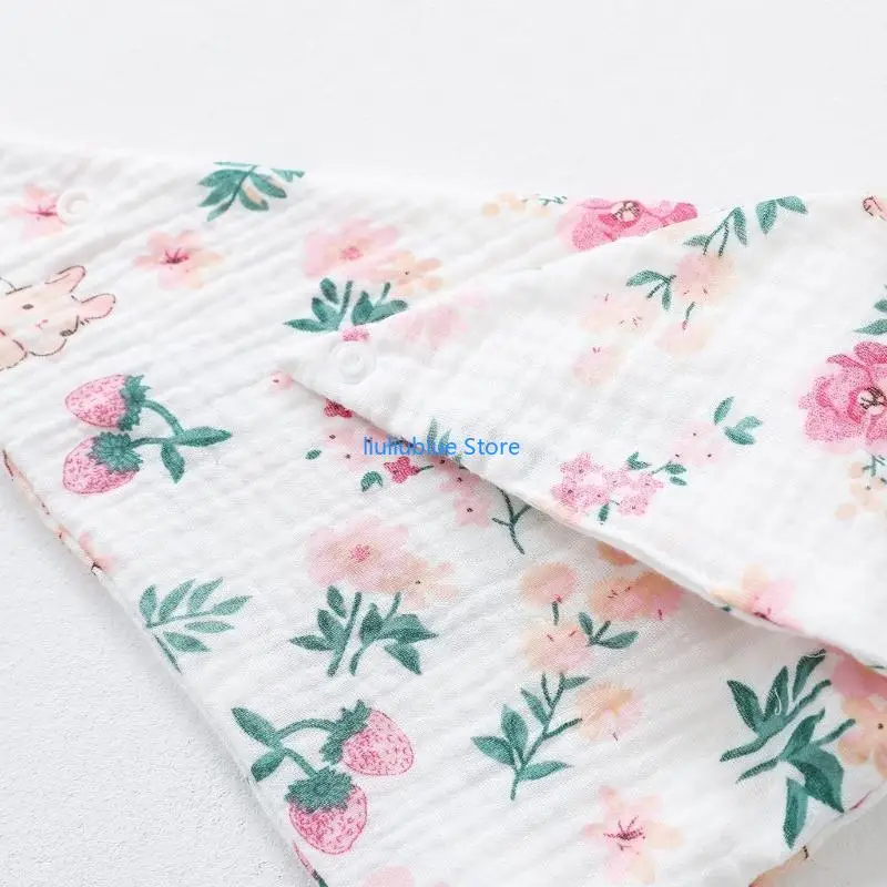 1 قطعة لطيف لينة تغذية الطفل لعاب المرايل منشفة لعاب الأطفال مثلث وشاح باندانا مريلة من القطن للطفل الفتيات الفتيان 62CF #4