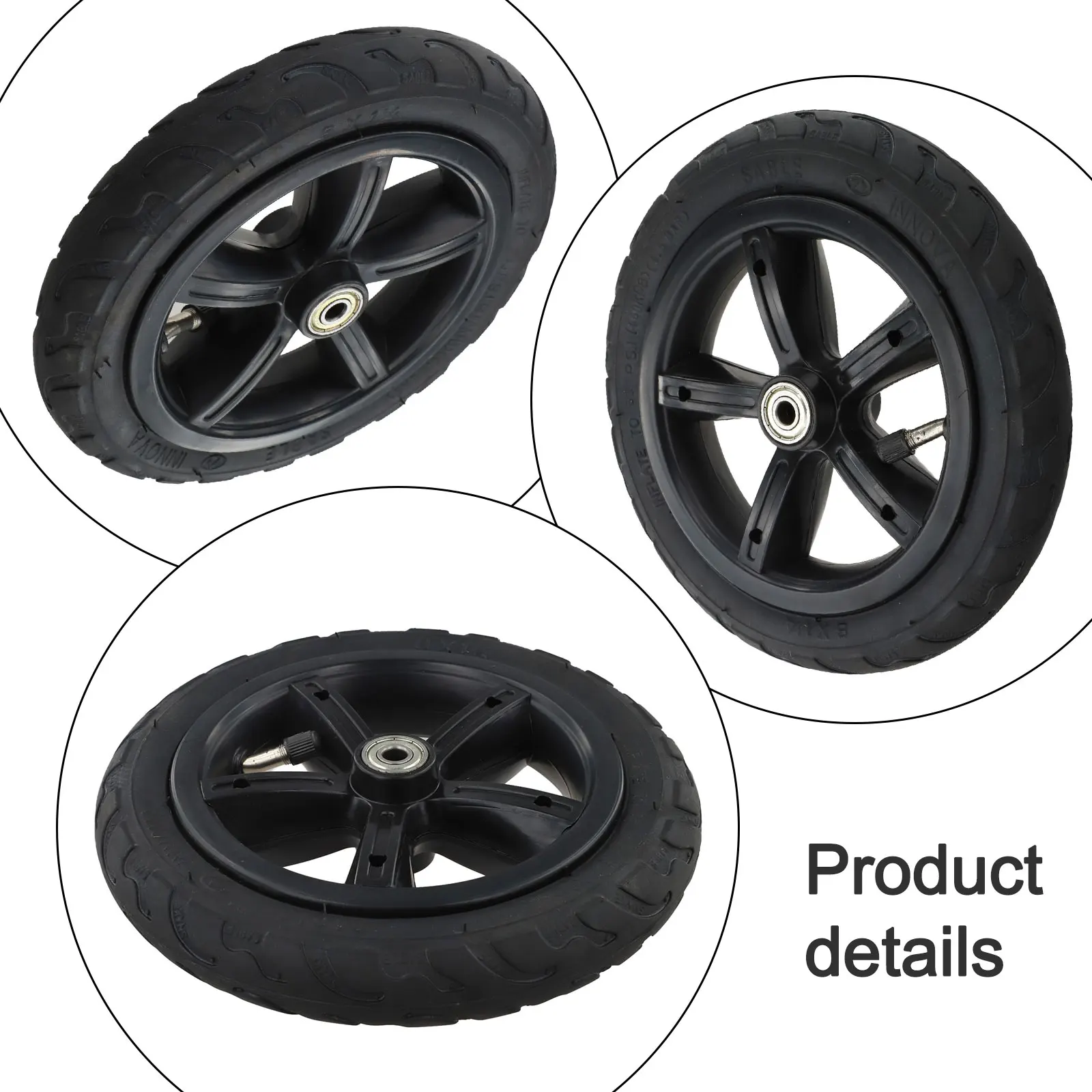 

High Quality Practical Tire Anti-skid Black Inflatable Inner Tube Pneumatic Replacement Spare Wheel Accessories