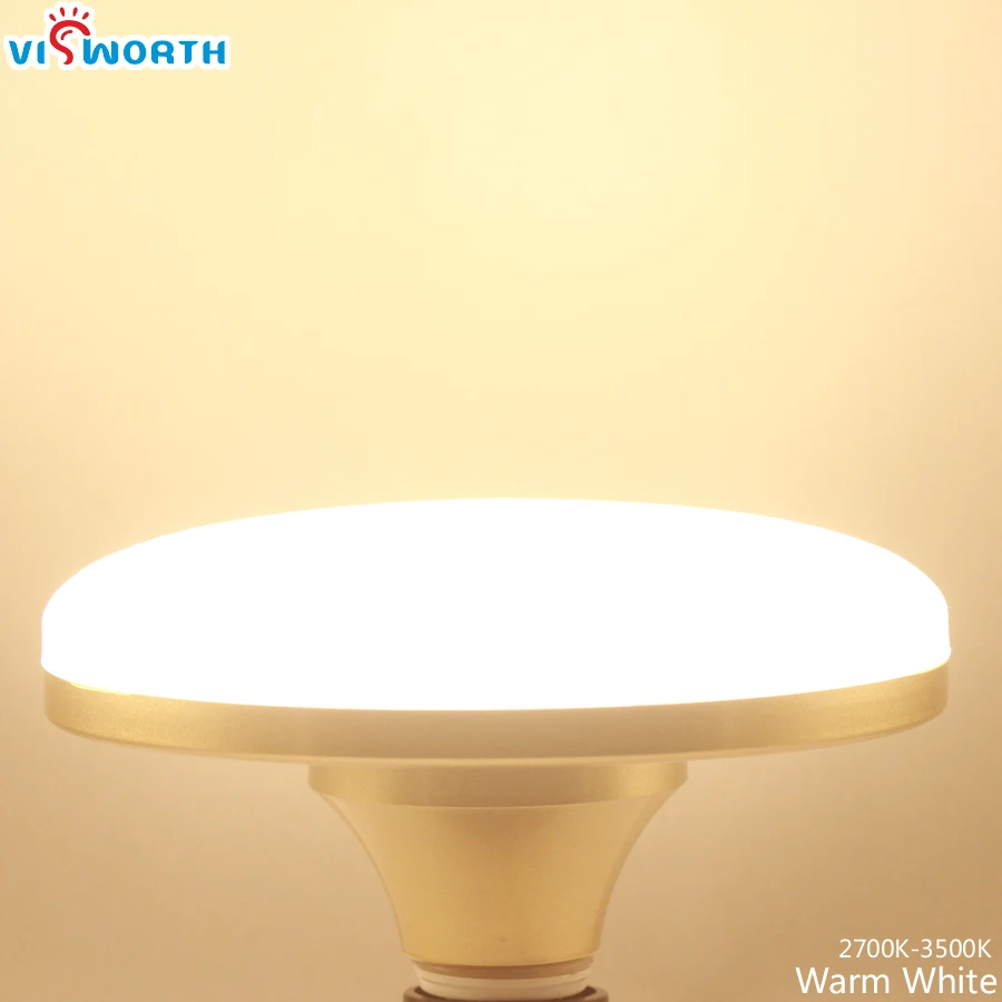Hight Power E27 LED Light Ac 110V 220V UFO 24W 36W Led Bulb Warm Cold White SMD5730 Home Lighting Kitchen Bedroom Spotlight