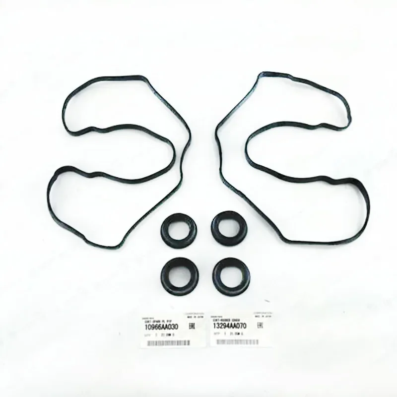 

New Genuine 2 PCS Valve Cover Gasket With 4 PCS Spark Plug Seal Kit 13294AA070 For Subaru Forester Outback Legacy