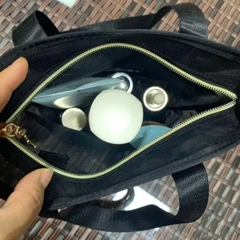 بولي كلوريد الفينيل Hellokitty Ins Sanrios حقيبة مستحضرات التجميل شبكة المحمولة حقيبة مستحضرات تجميل صغيرة حقيبة المرحاض Kawaii الكرتون الجوف أنيمي الشكل فتاة هدية