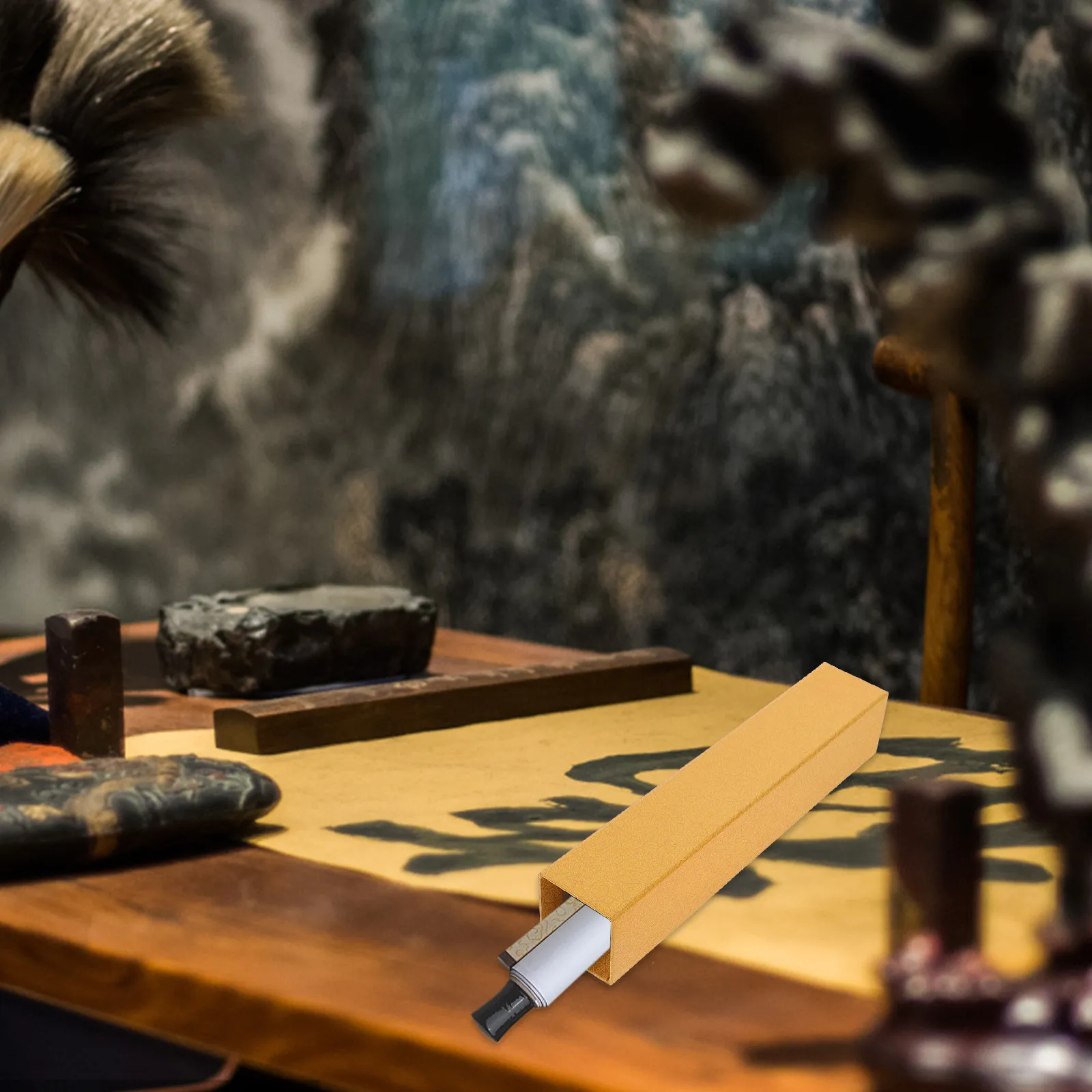 

2 шт. контейнеры для хранения свитков с картинами, премиальные коробки для хранения бумажных свитков, коробки для картин, чертежей, каллиграфии, рабочих материалов.