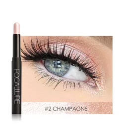 12Colors Eyeshadow Stick Waterproof Eye Shadow Pen Eyes Highlighter Cream Pencil For Women Beauty Makeup Cosmetics Shimmer