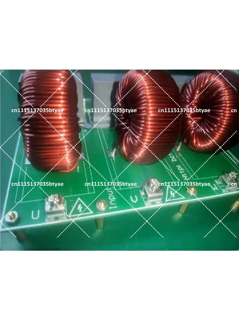 3-Phase LC Filter for SPWM/SVPWM Inverter, Low Pass Filter Inductor Capacitor, Output Sine Wave