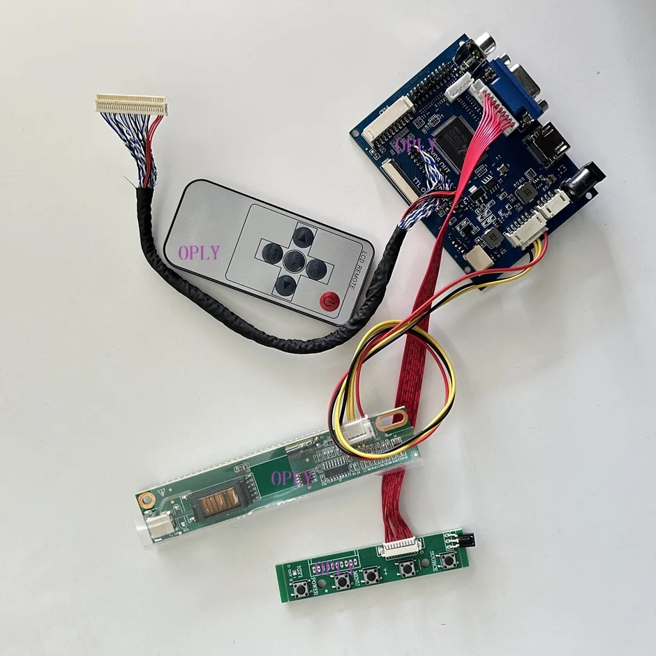 For HDMI-compatible AV VGA Kit B154EW01 V9 B154EW01 V8 B154EW01 Controller board 1280×800 15.4
