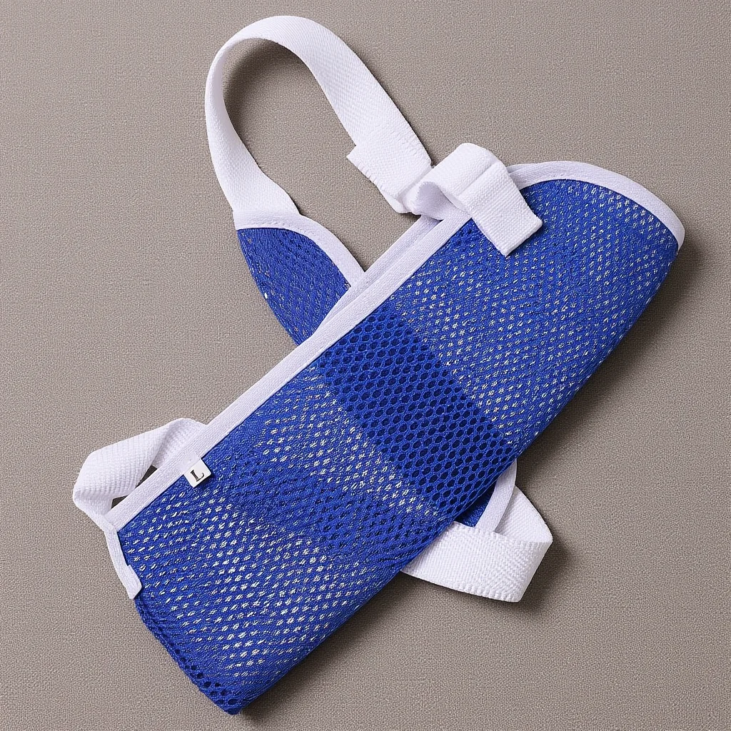 

Arm Sling Medical Forearm Support Adjustable Height Breathable Waterproof Brace for Broken Fractured Arm Size L