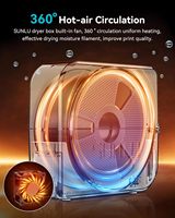 SUNLU Filament Dry S1 Puls 3D Printer Filament Dryer Storage Box LCD Screen Holder Fast Dry Filament 3D Filament Mate