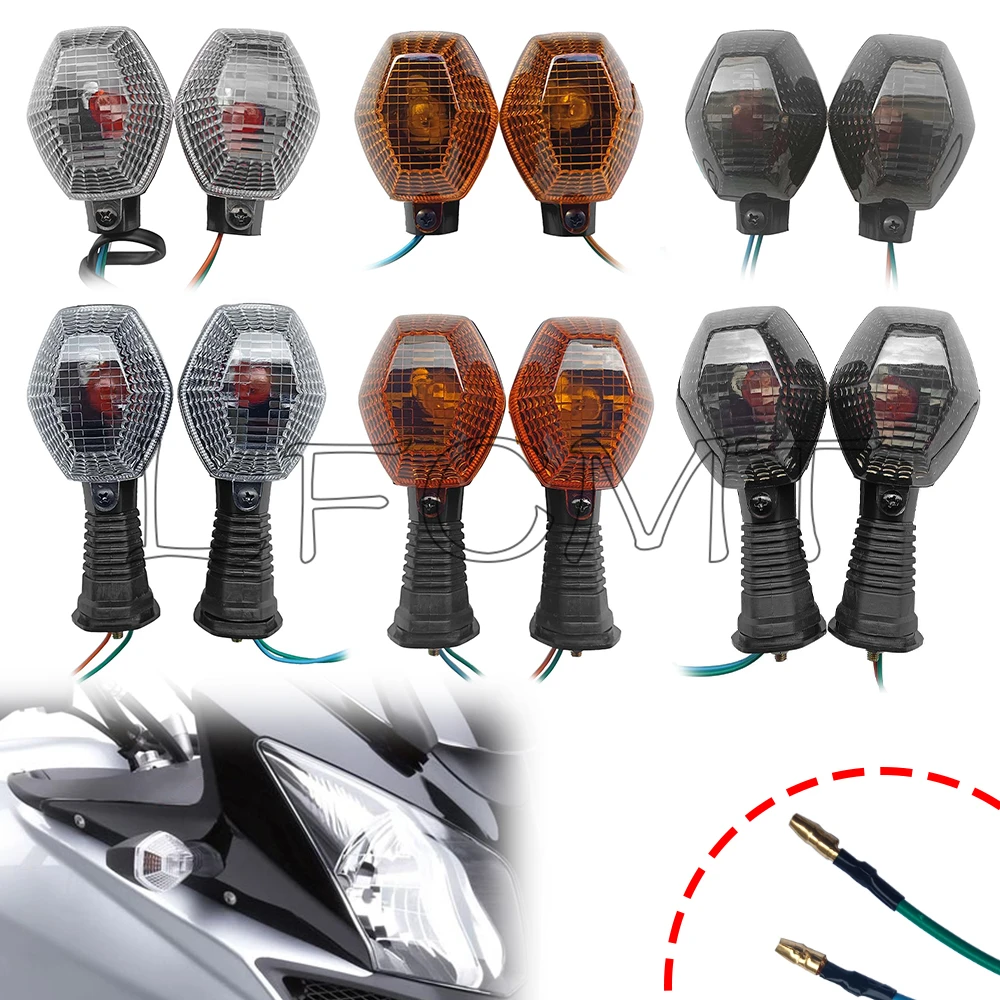 Front Rear Turn Signal Light Fit for SUZUKI DL1000 DL650 V Strom DL 1000 650 V-Strom Motorcycle Flashing Bulb Indicator Lamp