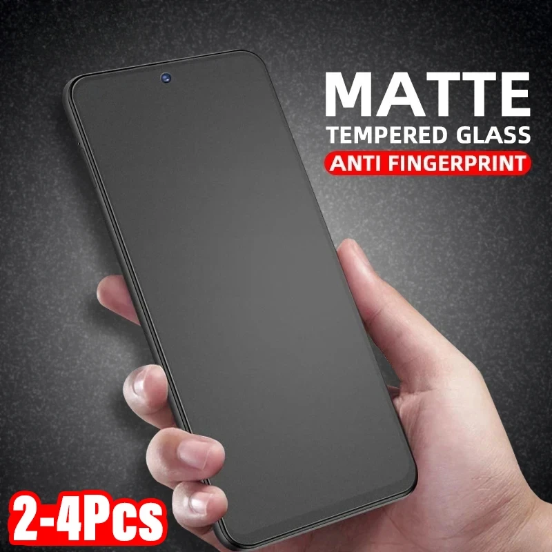 2-4Pcs Matte Tempered Glass For Infinix GT 20 10 Pro Screen Protector for Infinix Note 40 30 Pro VIP Hot 30i 40i Frosted Glass