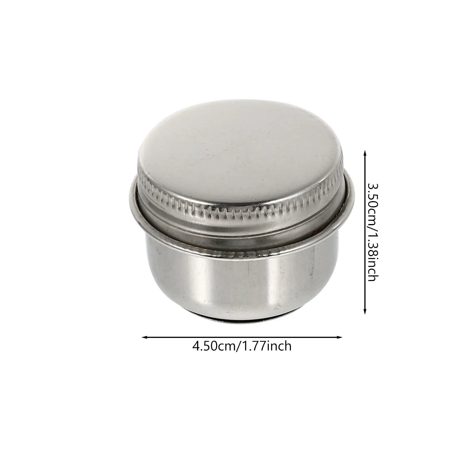 2Pcs Oil Palette Cup Stainless Steel Brush Washer Painting Brush Cleaning Pot for Artists Watercolor Oil Acrylic Paint Supplies