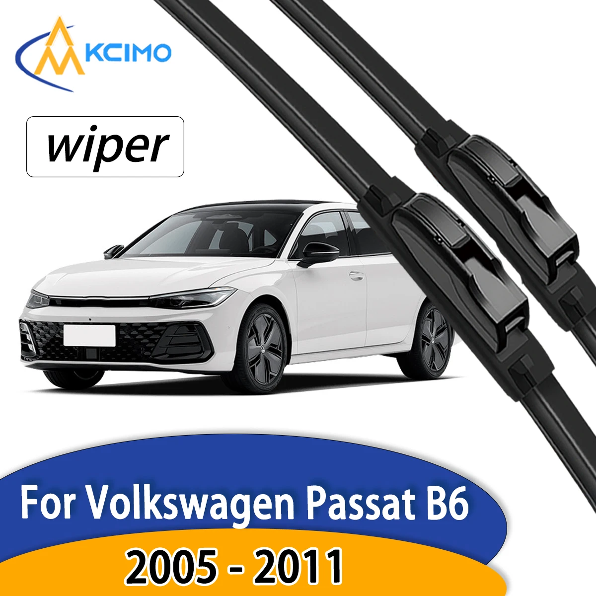 

Soft Rubber Windshield Wiper For Volkswagen VW Passat B6 2005 - 2011 High Performance Car Wipers