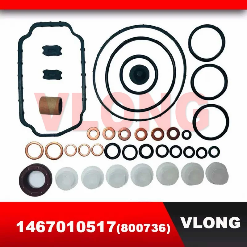 

800736 Diesel Fuel Injection VE Pump Overhaul Repair Kits Sealing Ring O-Ring Shims Full Gaskets Sets 1 467 010 517 1467010517