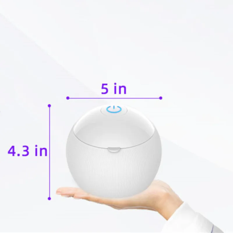 Home appliance mini portable rechargeable denture ultrasonic cleaner with uv sterilizer for daily disinfeciton