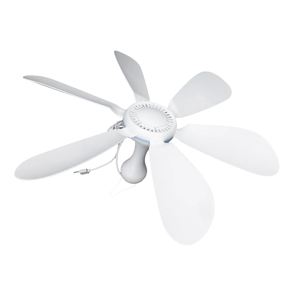 

Portable Usb Ceiling Camping Tent Fans Rechargeable Small Mute Lightweight Durable Easy Install Bed Dormitory Office Use Outdoor