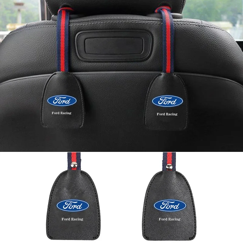 Car Backrest Bags Storage Hook Interior for Ford Mondeo Fiesta Mk7 Fusion Explorer Focus Ranger Mk4 S MAX Kuga Transit Ecosport