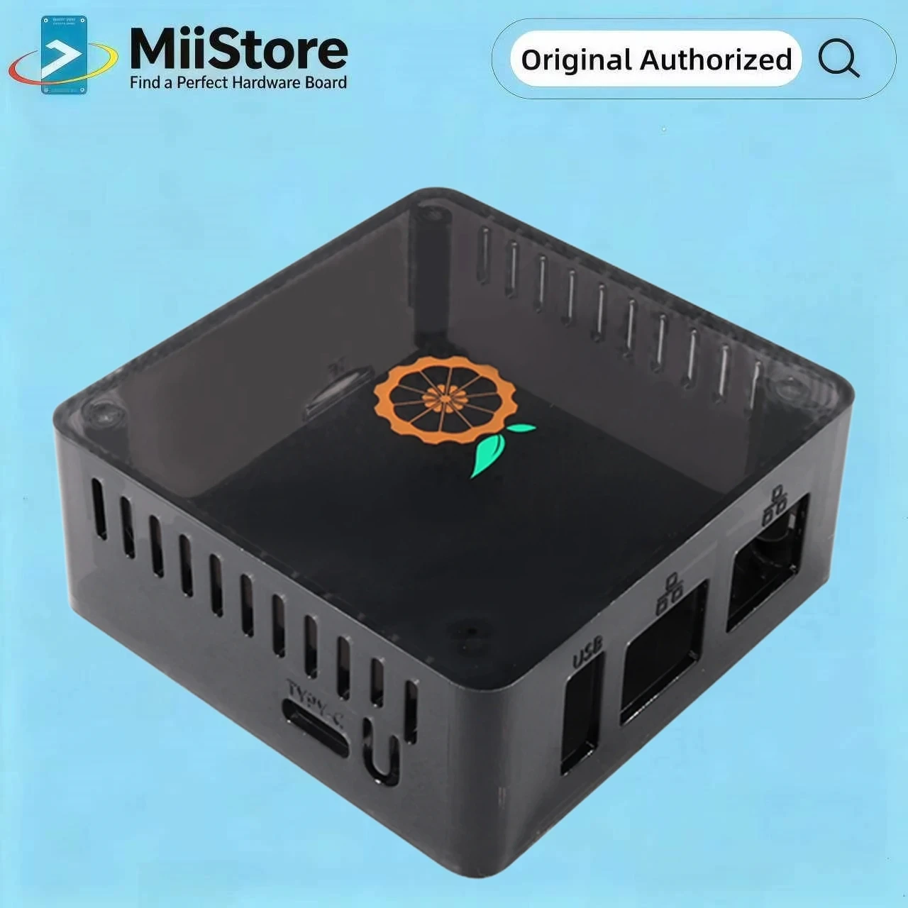 

Orange Pi R1 Plus Black ABS Transparent Case