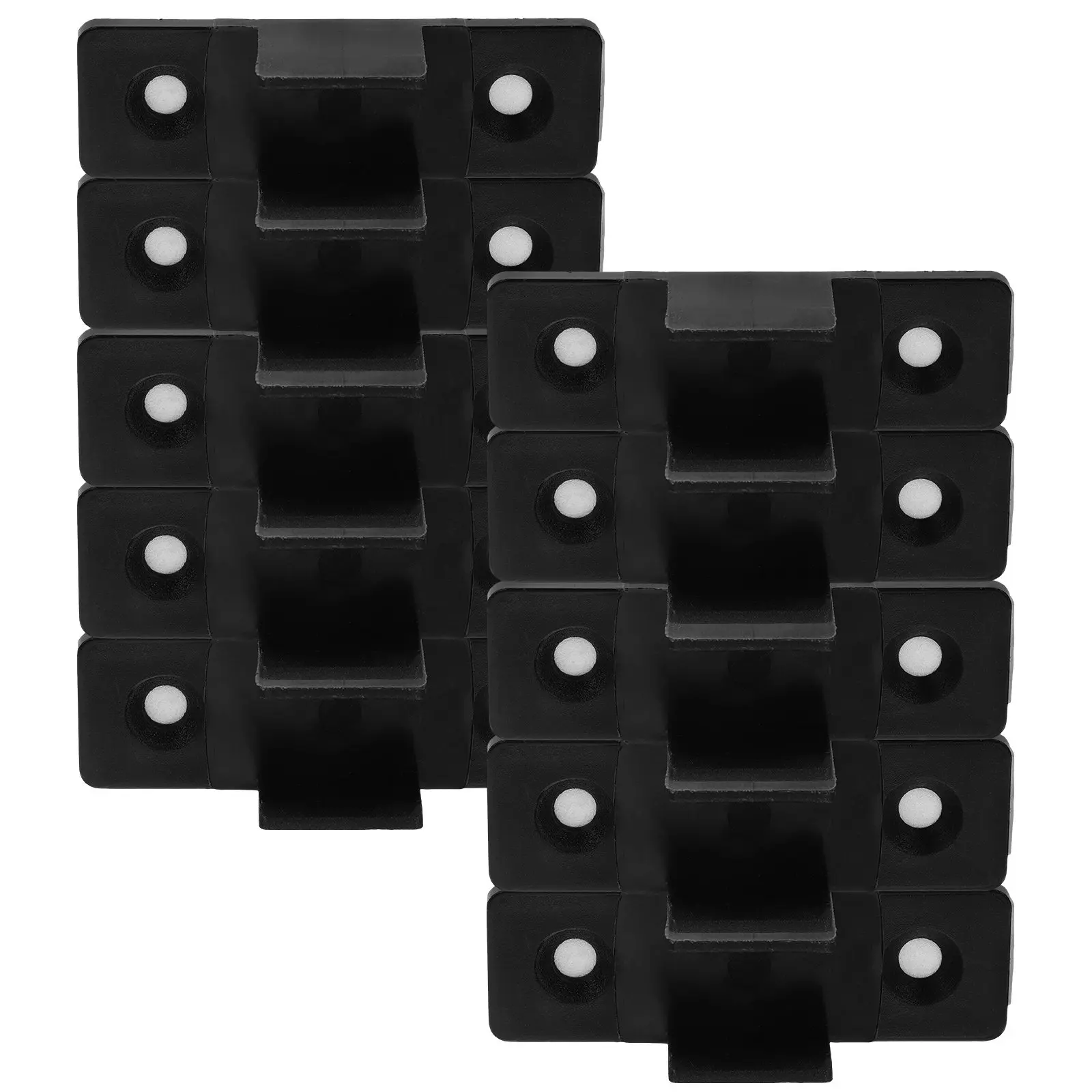 20Pcs Pen Clips Adhesive Plastic Pen Holder Clips for Whiteboard Marker Pencil Organizer Office School Home Pencil Holder