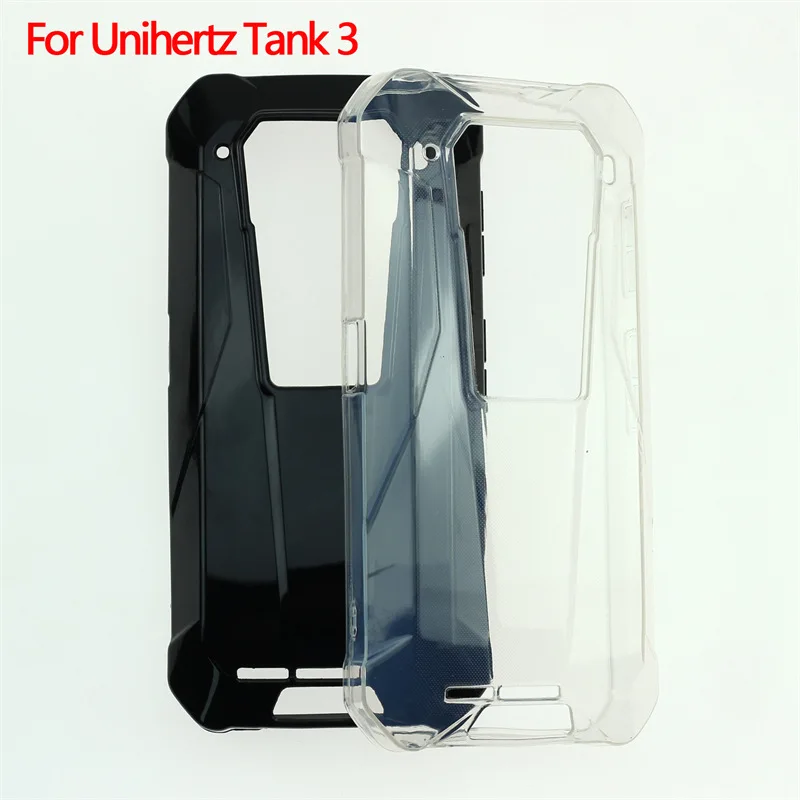 Transparent Phone Case For Unihertz 8849 Tank 3 Pro Case Silicon Soft TPU Bumper Shell for Unihertz Thank 3 Pro 6.79\