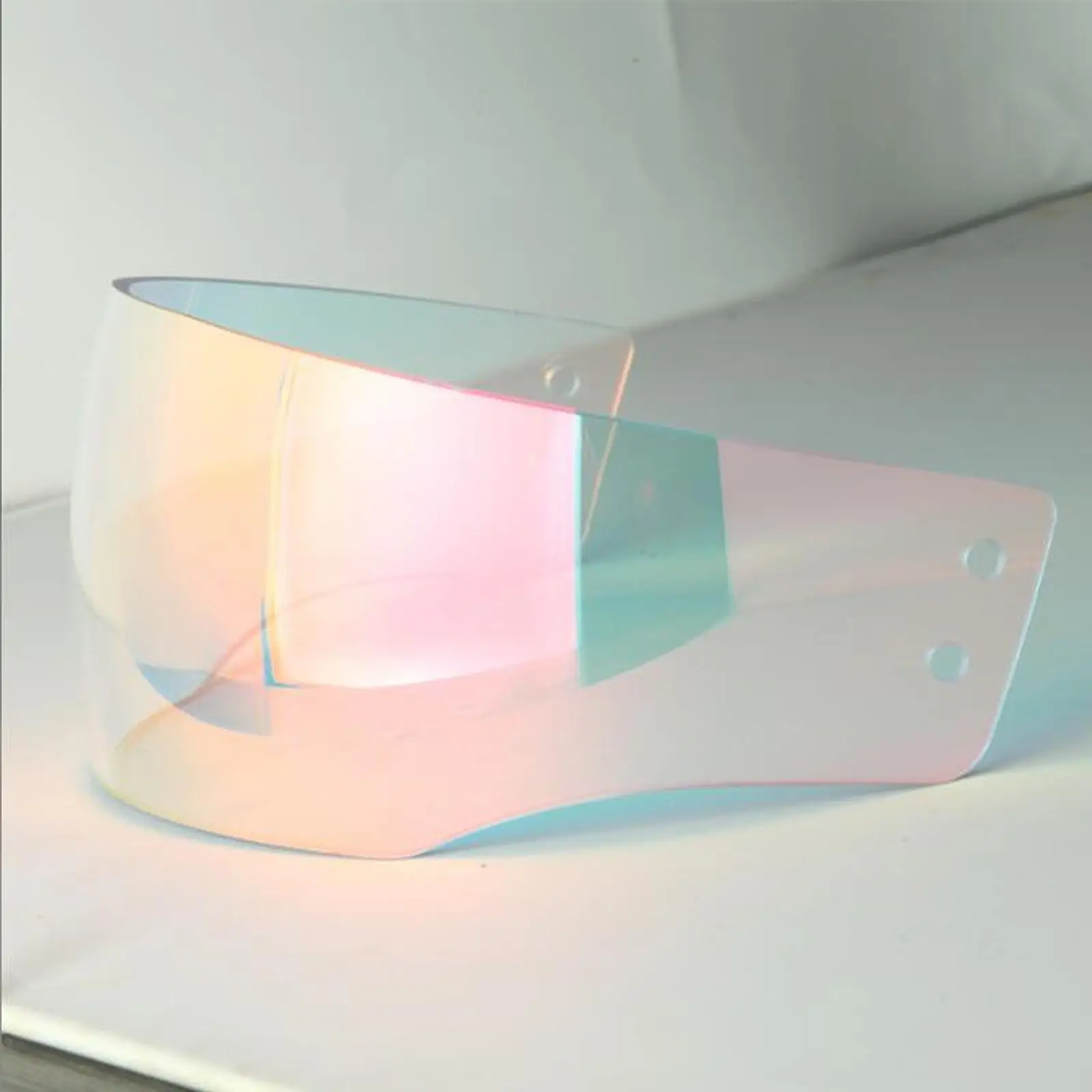 

Hockey Helmet Visor Polycarbonate Impact Resistant Protective Eyewear Full Face Helmet Pad for Football Ice Hockey