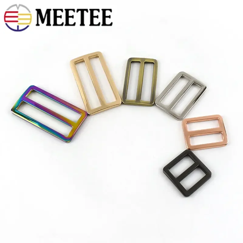 100Pcs Metal Ring Buckles for Bag Strap Webbing Dog Collar Belt Buckle Clasp Handbag Chain Adjuster Loops DIY Accessories