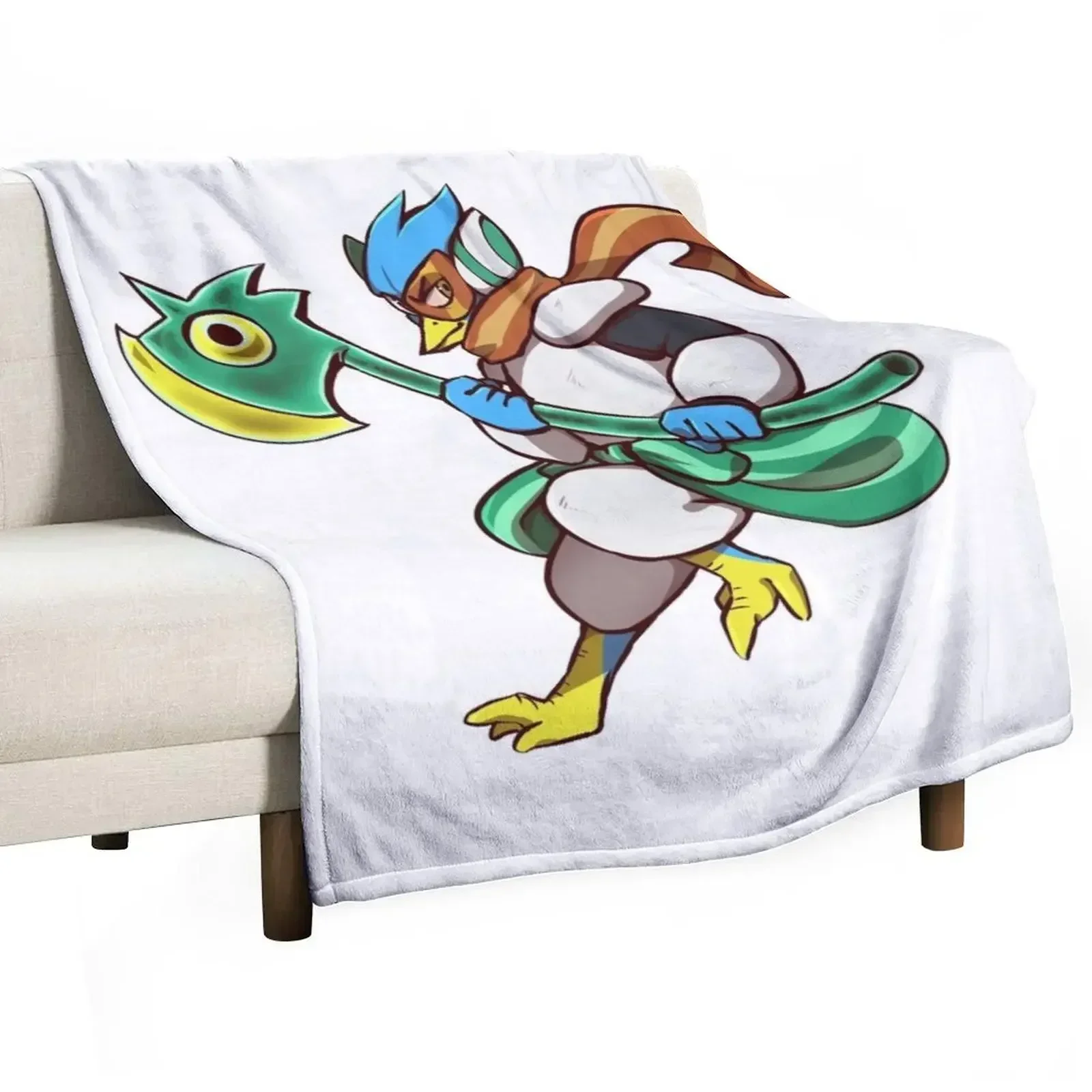 Deltarune - Berdly Throw Blanket Single Large wednesday Shaggy Blankets