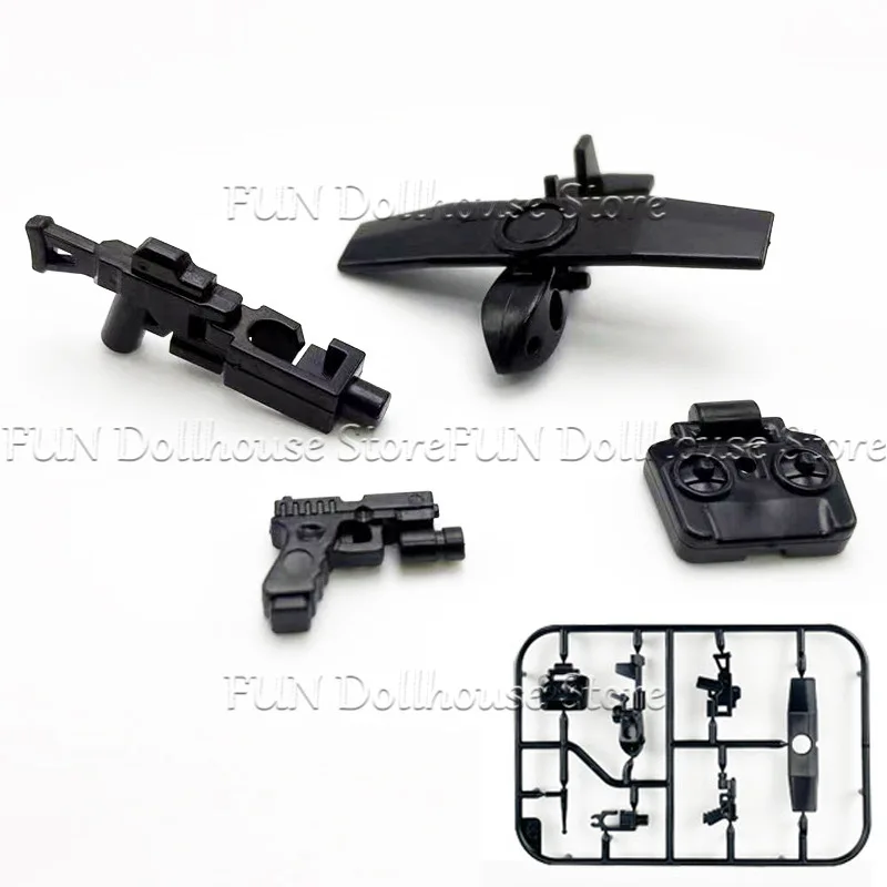 Ville militaire SWAT modèles télécommandés Drone Robot chien blocs de construction mécanique loup armée UAV liquide accessoires briques jouets