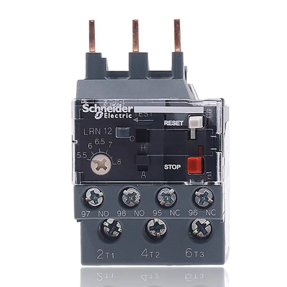 Original Schneider Electric Protect Din Relay LRN12N 5.5-8A For Magnetic Contactor LC1N Replace LRE12N Thermal Overload Relay