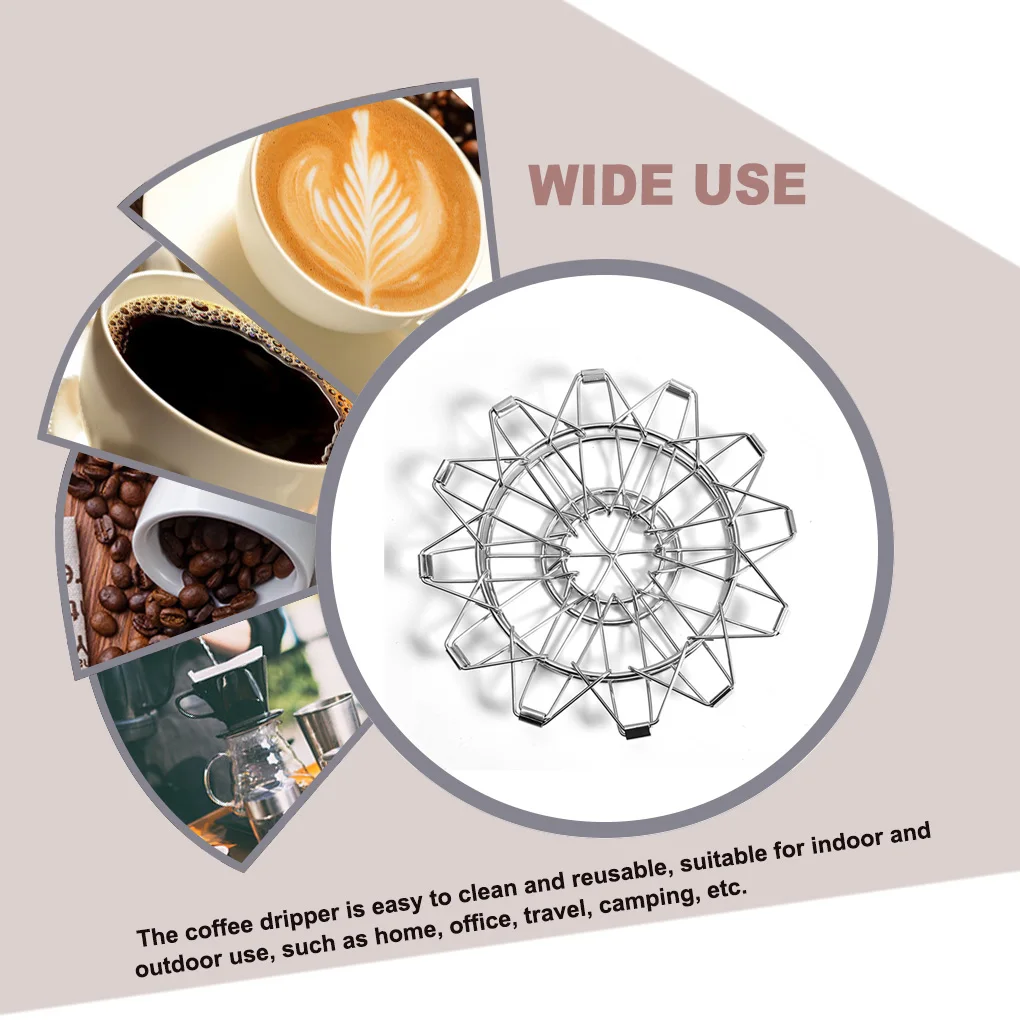 Coffee Dripper Storage Holder Pour Over Filter Cone Stand Housewarming