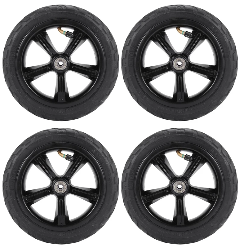 

4X 8 Inch Electric Scooter Tire 8X1 1/4 Inner Tire 200X45 Pneumatic Tire Whole Wheel-8MM