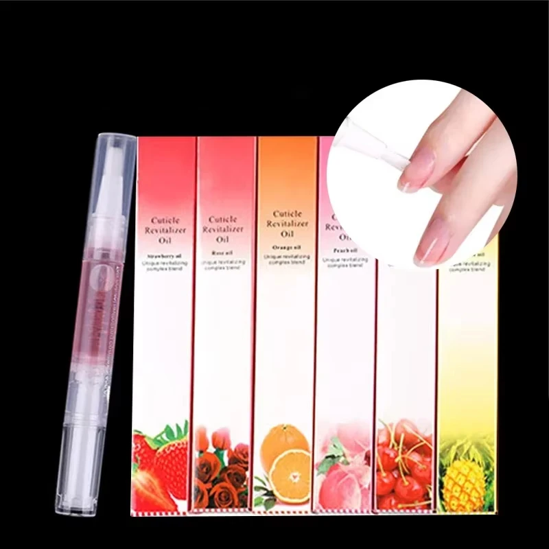 Nail Cuticle Oil Pen 2pcs Nourishment Oil Pen Nail Treatment Revitalizer Nourish Manicure Nail Care Product Set