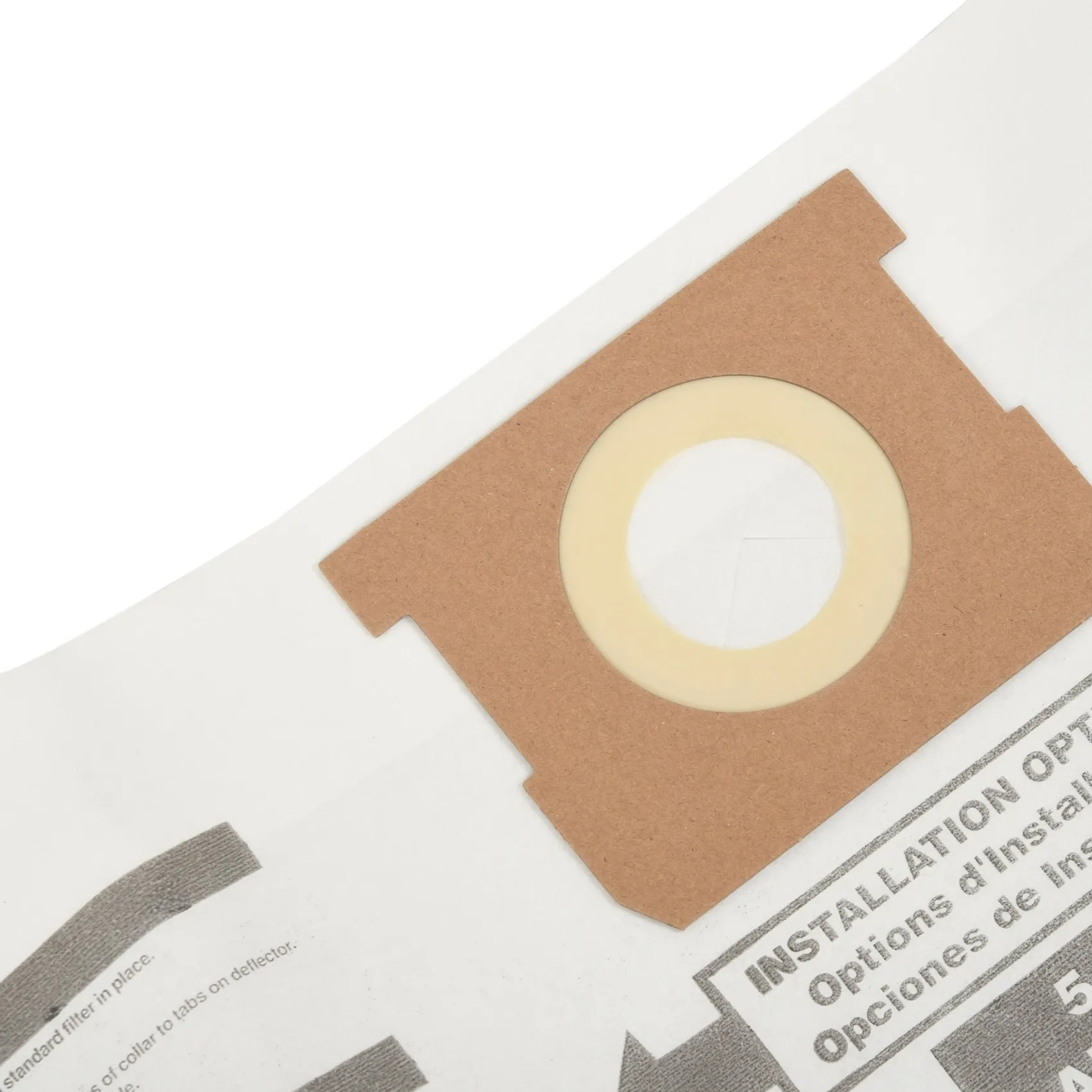 L65A 6 uds bolsa de polvo Universal Dry Vac aspiradoras de 5 a 8 galones para Shop Vac bolsas de polvo Ridgid VF de 5-8 galones