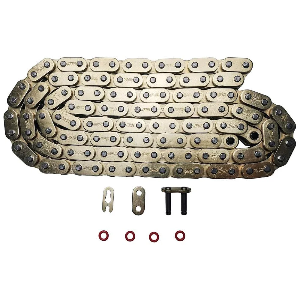 428 130L Drive Chain O-Ring w/ Connecting Master Link for Motorcycle Dirt Bike