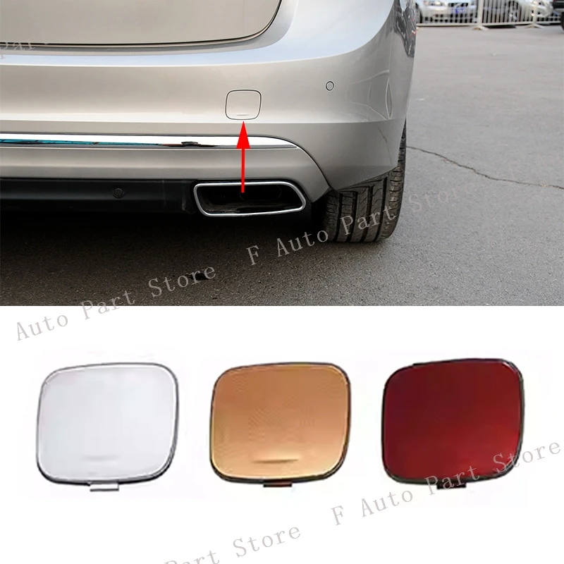 For Volvo S60 2011 2012 2013 2014 2015 2016 2017 2018 Rear Bumper Tow Hook Cover Lid Towing Trailer Hauling Eye Cap