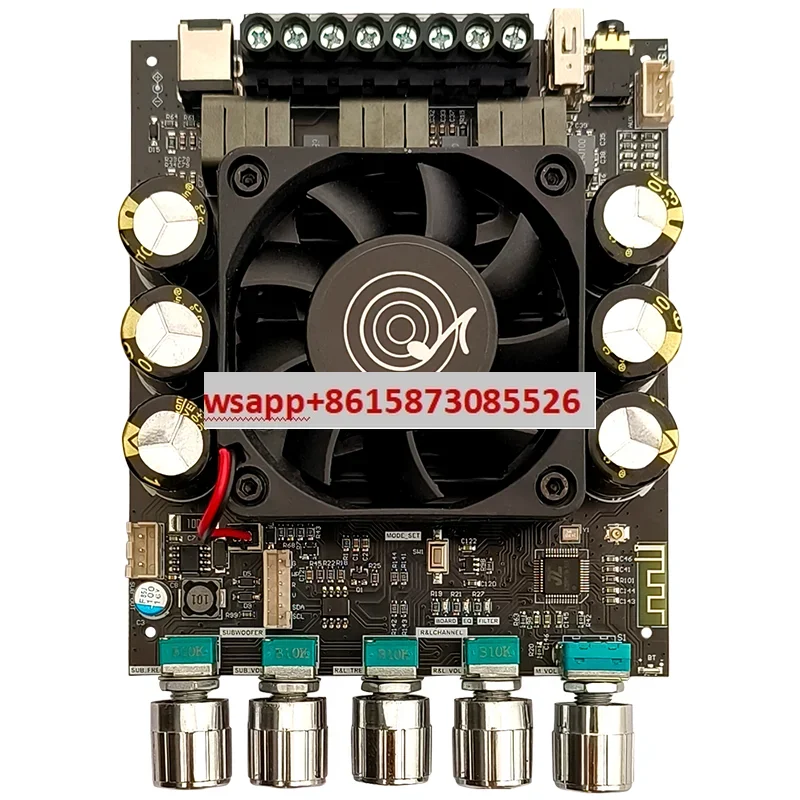 DAS A1 Bluetooth amplifier board module 2 * 160W+220W original TDA7498E+ADAU1701 with DSP