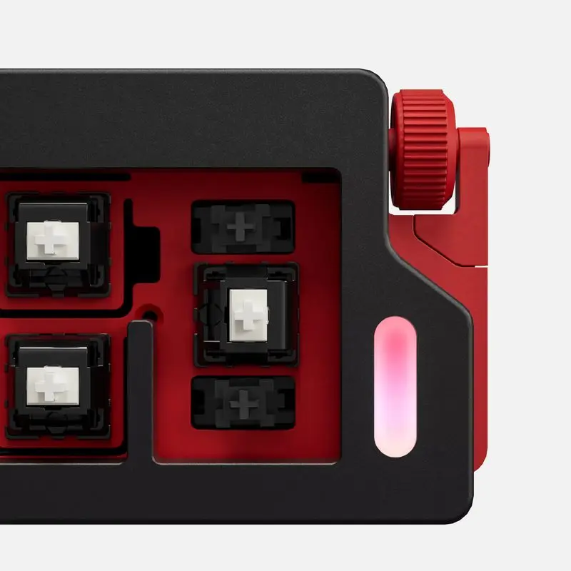 

Mintcaps M7+ Wireless Customized Mechanical Keypad Fixed Mapping Macro Keys Support BLE5.0 Low Energy Long Life Battery Keypad