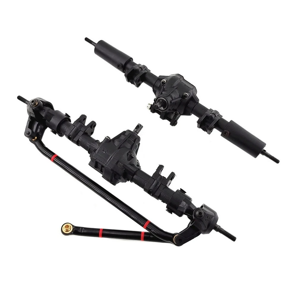 New hot RC Car Front Rear Straight Complete Axle for 1:10 RC Crawler Axial SCX10 II 90046 90047 Upgrade Parts