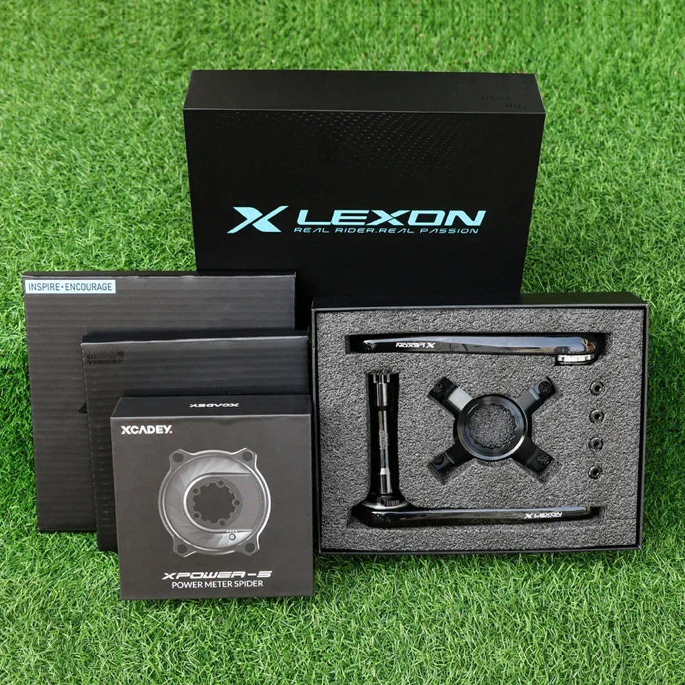 ليكسون الطريق كامل الكربون كرانسيت دراجة السواعد 362 جرام 24 مللي متر التيتانيوم المغزل 165/167.5/170/172.5/175 مللي متر الدراجات سلسلة أجزاء