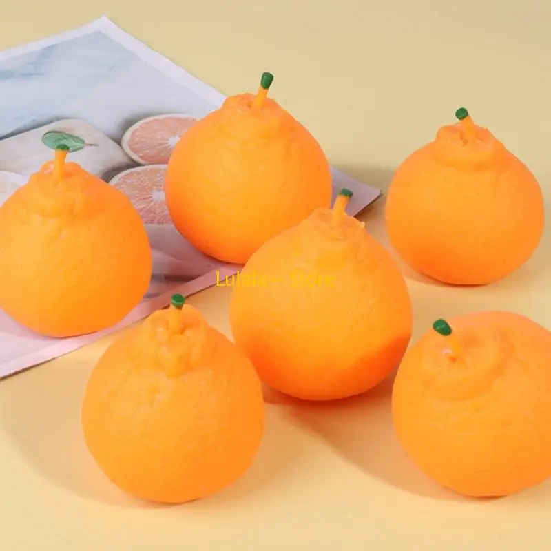 Y4QA Realistic Looking Stress Reliever Ergonomic Handheld Massager Miniature Simulation Sticky Toy