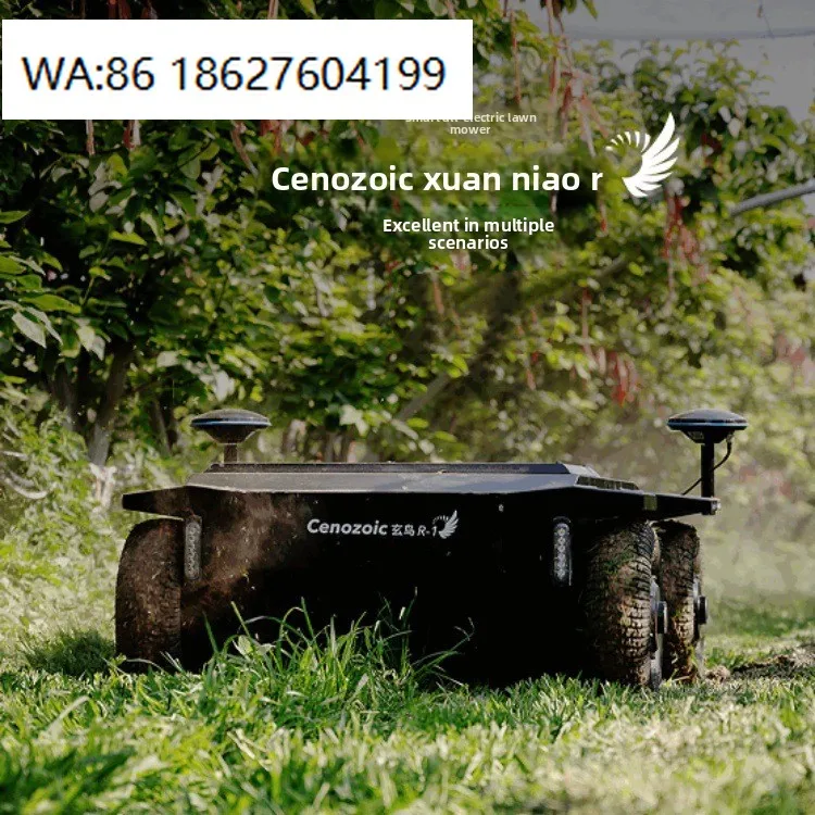 Limpiador de Fondo de Piscina con Cepillos Dobles, Control Remoto Inalámbrico, Xuan Niao R1