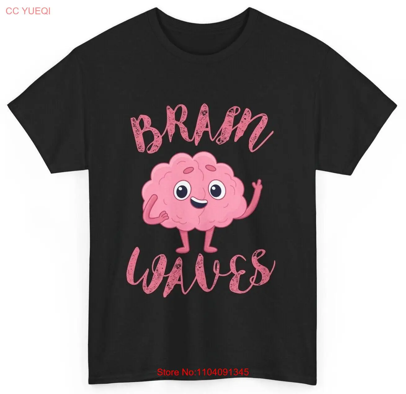 Biology Shirt, Brain Waves Biology Science Lovers Biologists Funny T-shirt