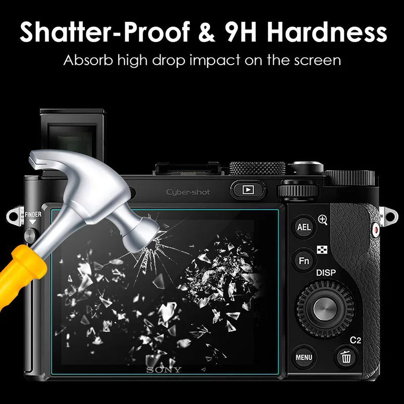 For Sony Alpha ILCE-7 7R 7S 9 77 99 A7 A7R A7S III IV A9 A77 A99 II A7II A7III A7RII Tempered Glass Camera Screen Protector Film