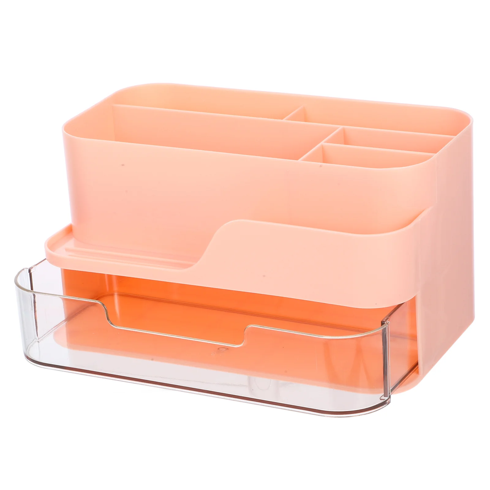 

Makeup Organizer Vanity Storage Case Countertop Drawer Organizer Sturdy Material Safe Use Organized Atmosphere Desktop