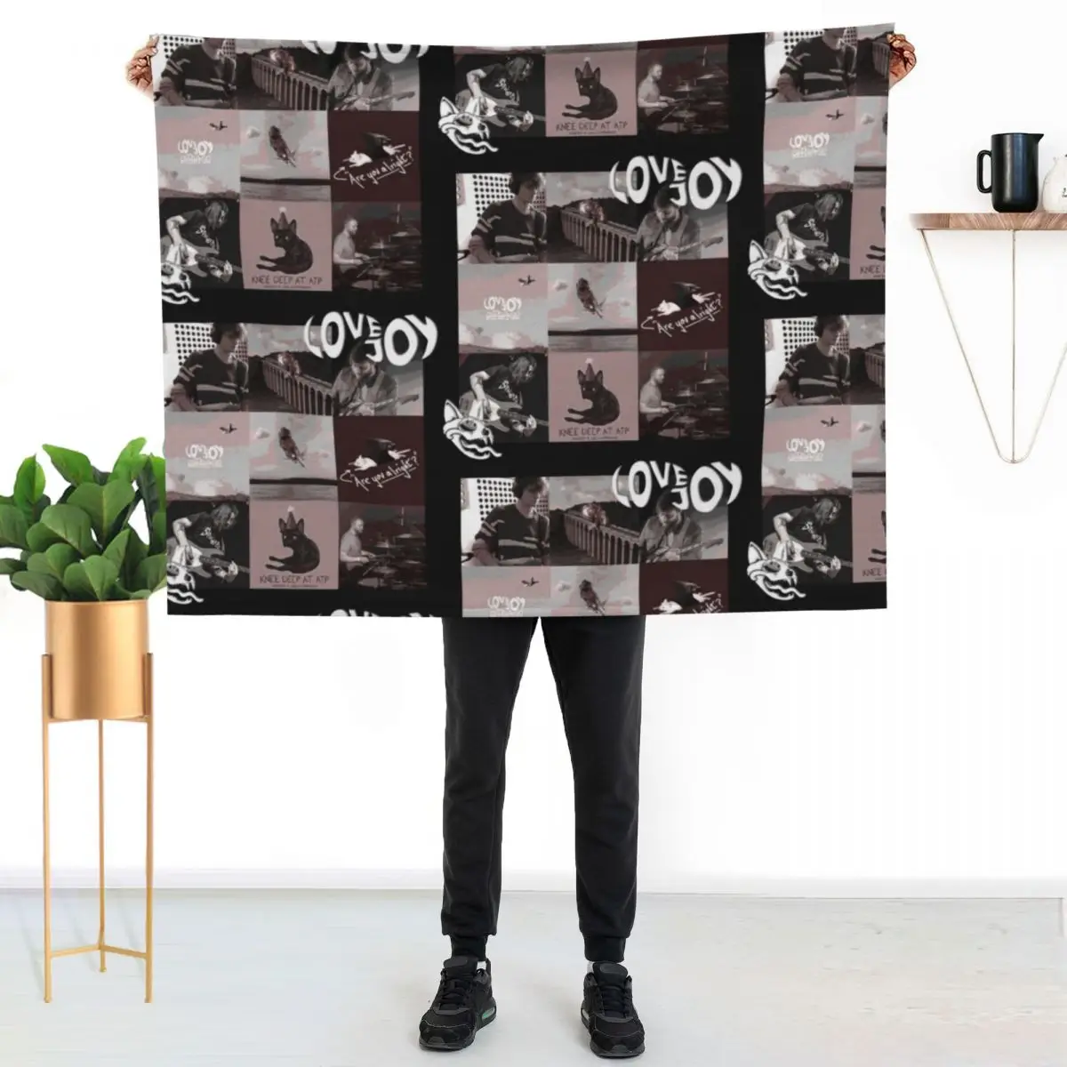 

Lovejoy Design Throw Blanket Soft Cozy Blanket for Pet Kids Adults