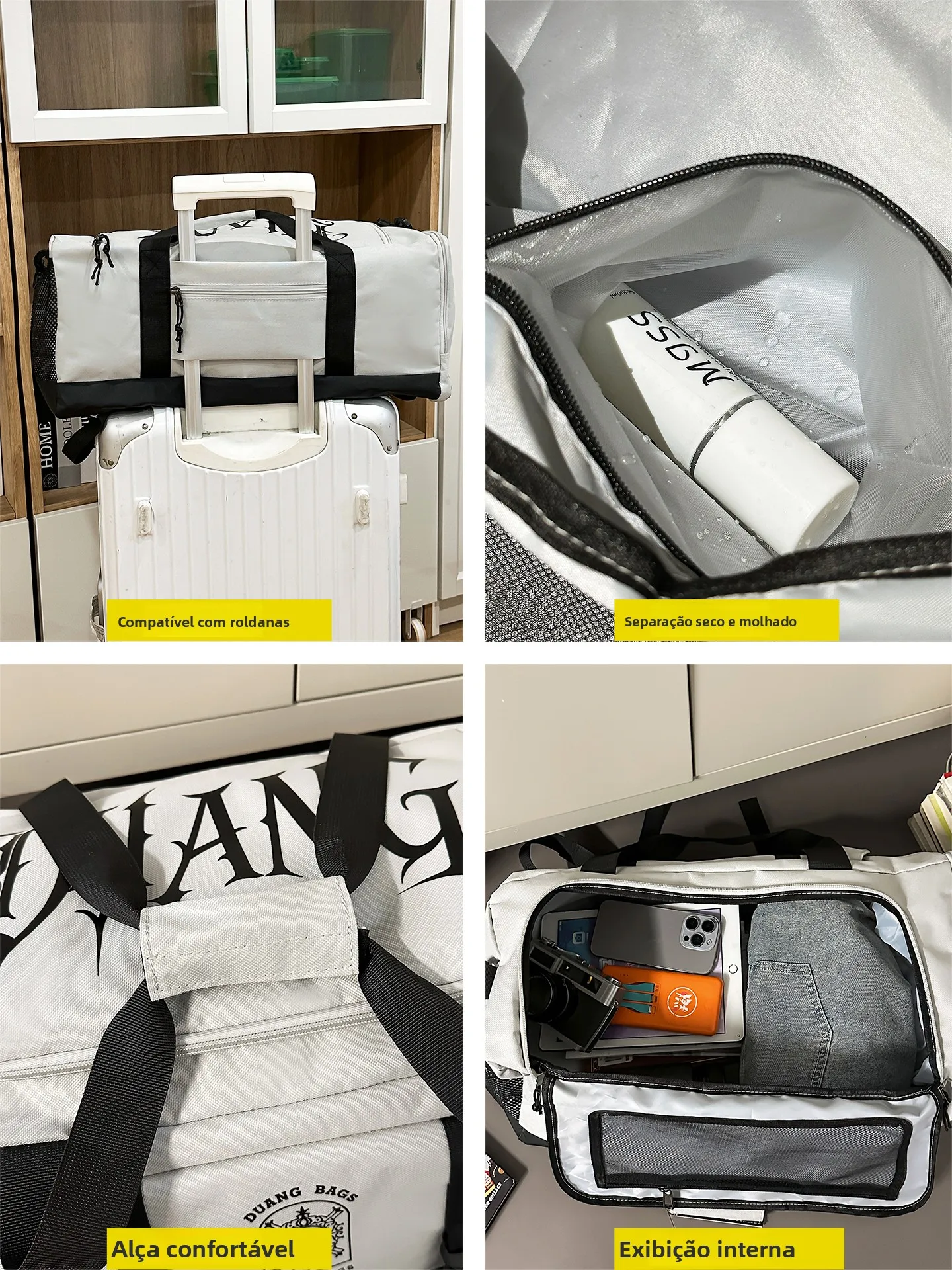 kangaroo-travel-bag-men's-large-capaci-durable-lage-bag-with-handle-waterproof-blue-bapa-sle-nylon-material